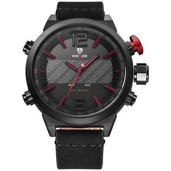 Relógio Masculino Weide Anadigi WH-6101 - Vermelho