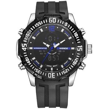 Relógio Masculino Weide Anadigi WH-6105 Azul