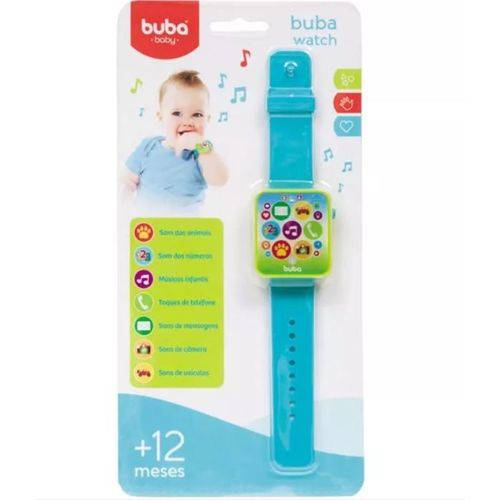 Relógio Musical Sonoro Buba Watch Azul - Buba