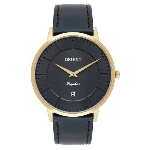 Relógio Orient Masculino MGSCS007 G1PX Slim Dourado