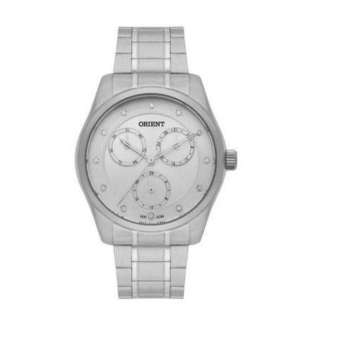 Relógio Orient Multifunção Feminino Fbssm029 S1sx Prata