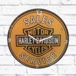 Relógio Parede Sala Decorativo Harley Vintage Pulso 30x30x2cm