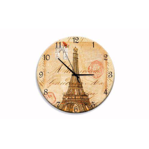 Relógio Parede Torre Paris Arco