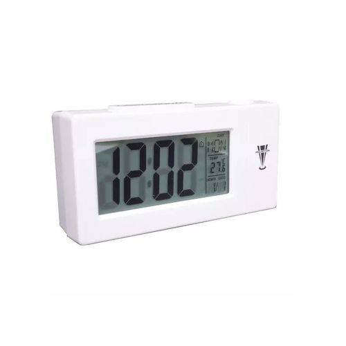 Relógio Projetor Digital Despertador Calendario Temperatura
