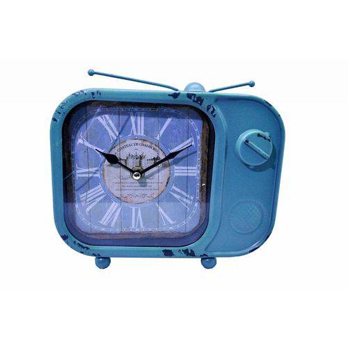 Relógio Retrô - Formato Televisão Antiga - de Ferro