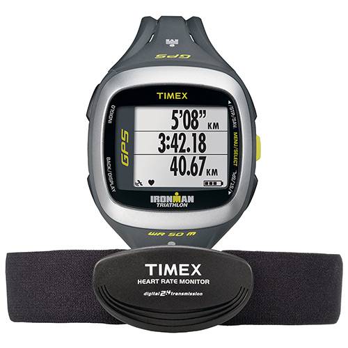 Relógio Run Trainer 2.0 GPS T5K743RA/TI Timex Cinza