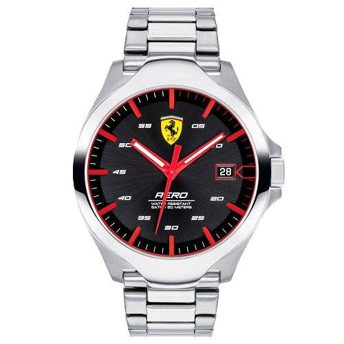 Relógio Scuderia Ferrari Masculino Aço - 830507