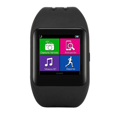 Relógio Smartwatch SW1 Bluetooth para Android P9024 Multilaser