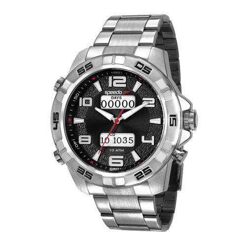 Relógio Speedo Anadigi Masculino Big Case 50mm 15002g0evns2