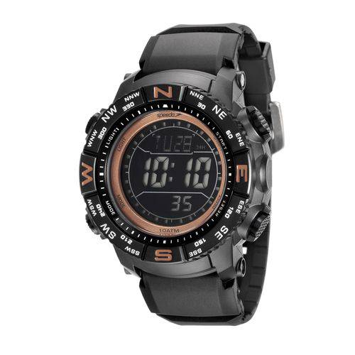 Relógio Speedo Digital Masculino Big Case 50mm 81137G0EVNP4
