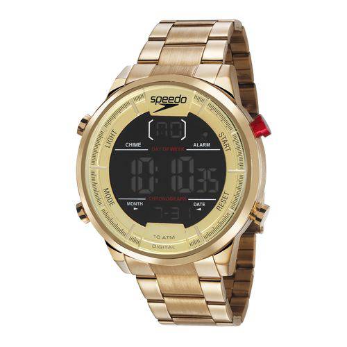Relógio Speedo Masculino Digital 15005gpevds1 Dourado