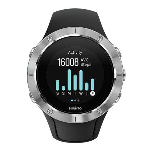 Relógio Suunto Spartan Trainer Steel Wrist HR + GPS