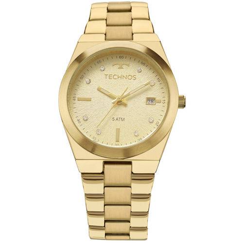 Relógio Technos Dourado Feminino Fashion Trend Analógico 2115kzr/4x