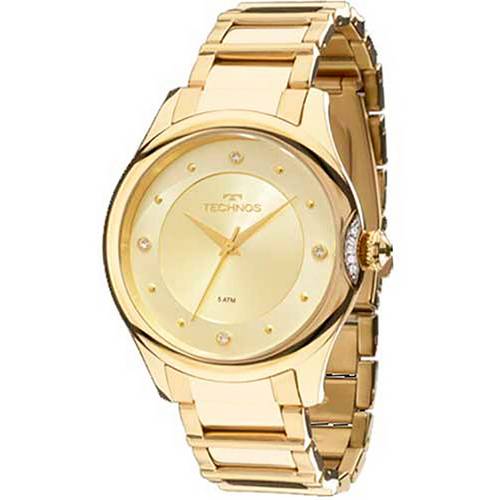 Relógio Technos Feminino 2035mfr/4x Dourado