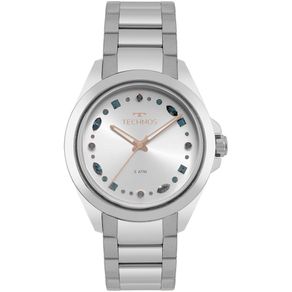 Relógio Technos Feminino Crystal Prata 203AAB/1K 203AAB/1K