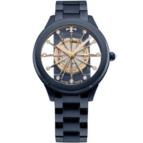 Relógio Technos Feminino Elegance Crystal Azul - F03101AD/4W F03101AD/4W