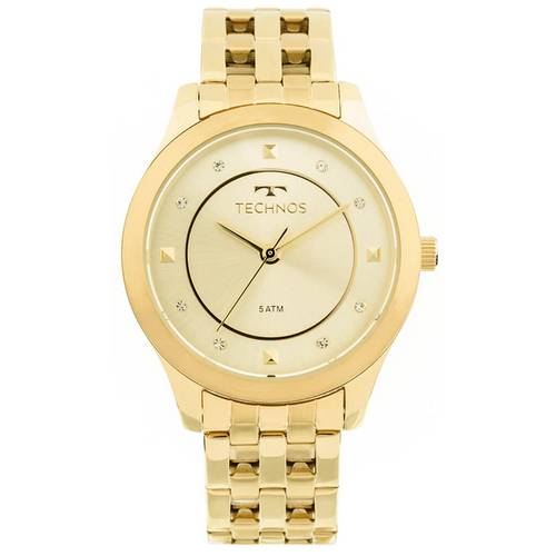 Relógio Technos Feminino Trend 2036mfb/4x Dourado