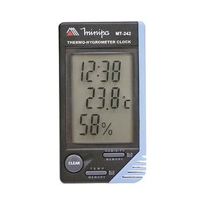 Relógio Termo-Higrômetro Temperatura Interna MT-242 - Minipa