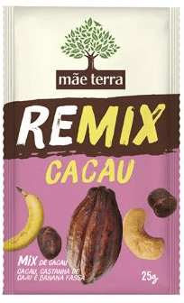 Remix Cacau 25g - Mãe Terra