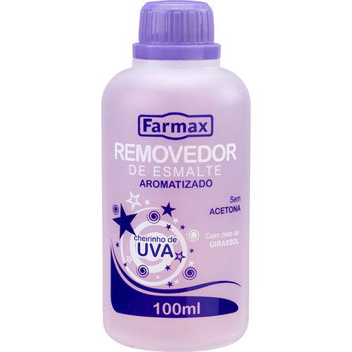 Remov Esm Farmax 100ml-fr S/acetona Aromatizado Uv