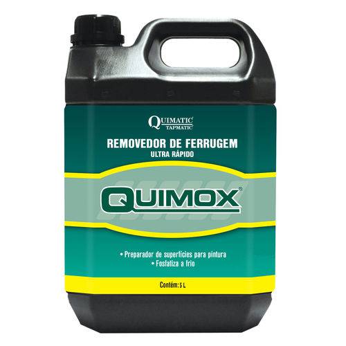 Removedor de Ferrugem Ultrarrápido Quimox - 5 Litros