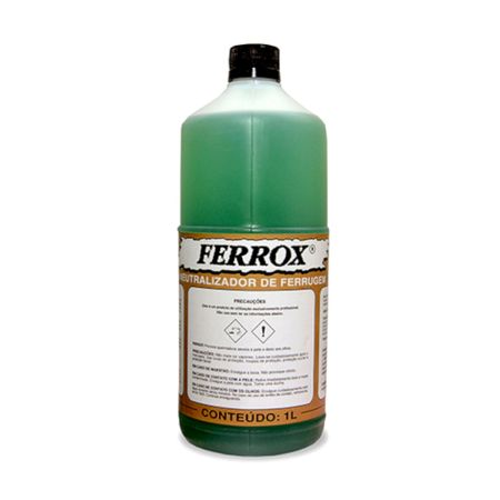 Removedor Neutralizador de Ferrugens Ferrox 1 Litro