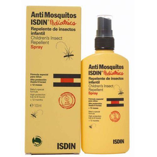 Repelente Antimosquitos Infantil Isdin Spray 100ml