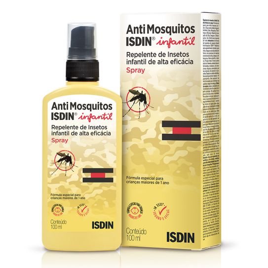 Repelente Antimosquitos Isdin Infantil Spray 100ml