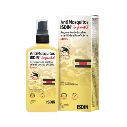Repelente Antimosquitos Isdin Infantil Spray 100ml