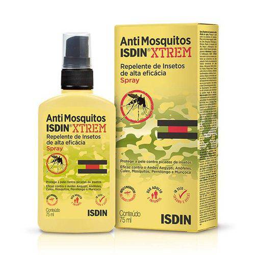 Repelente AntiMosquitos ISDIN XTREM 75ml