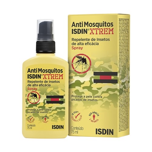 Repelente AntiMosquitos Isdin Xtrem Spray com 75ml