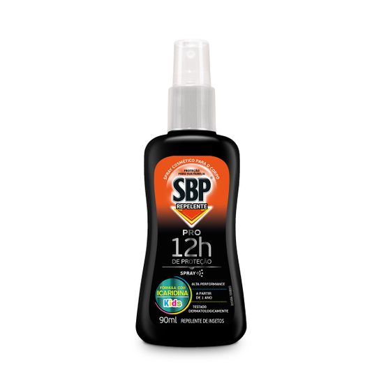 Repelente Sbp Pro 12 Horas Kids Spray 90ml