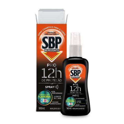Repelente SBP Pro 12h Kids Spray com Icaridina 90ml