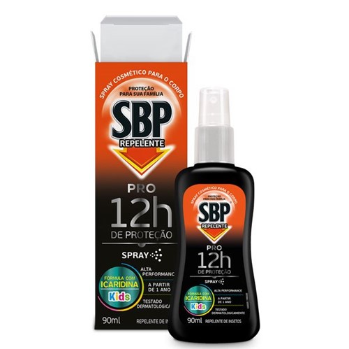 Repelente Spray Sbp Pro 12h Kids 90ml