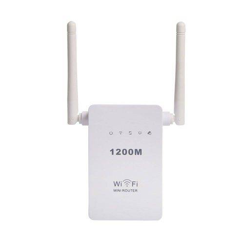 Repetidor de Sinal Wifi Wireless Roteador 2 Antenas 1200mbps