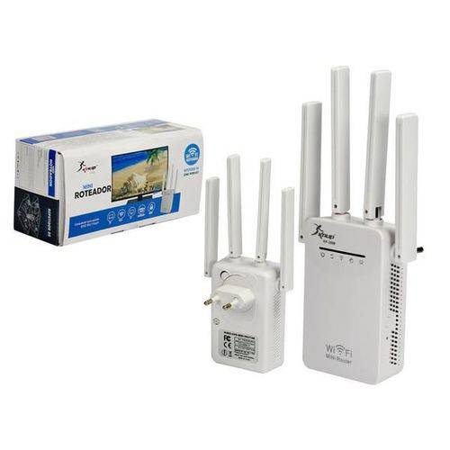 Repetidor Wifi 4 Antenas 300mbps Knup - Kp-3009