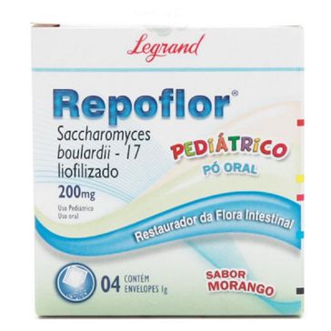 Repoflor 200 Mg Pediatrico Legrand 4 Envelopes