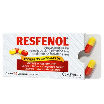 Resfenol 10 Cápsulas