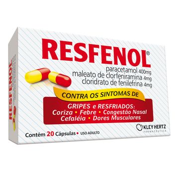 Resfenol Iag 20 Cápsulas Gelatinosas