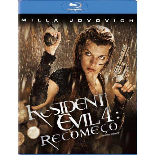 Resident Evil 4 Recomeço - Blu Ray Filme Ação