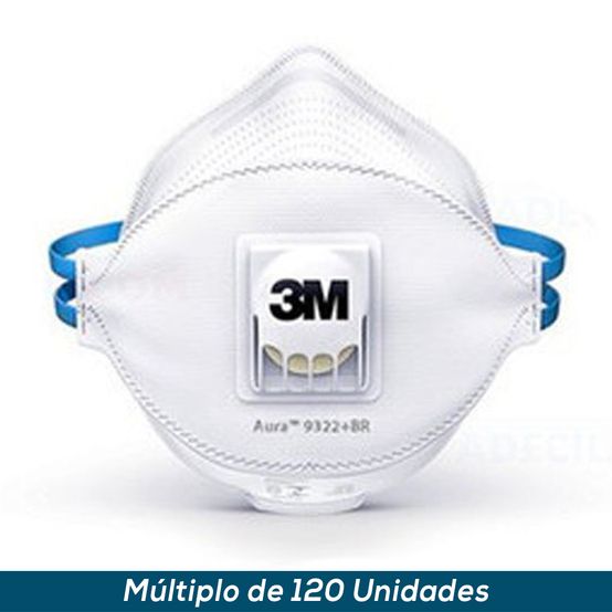 Respirador 3M Aura 9322 +BR