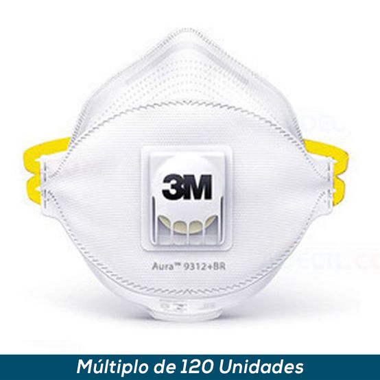 Respirador 3M Aura 9312 +BR