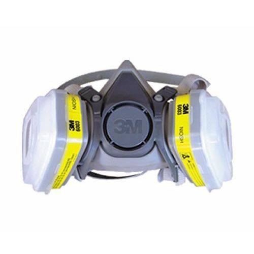 Respirador Máscara 3m Semi Facial 6200 + 6003 + 5n11 + 501 - Completo