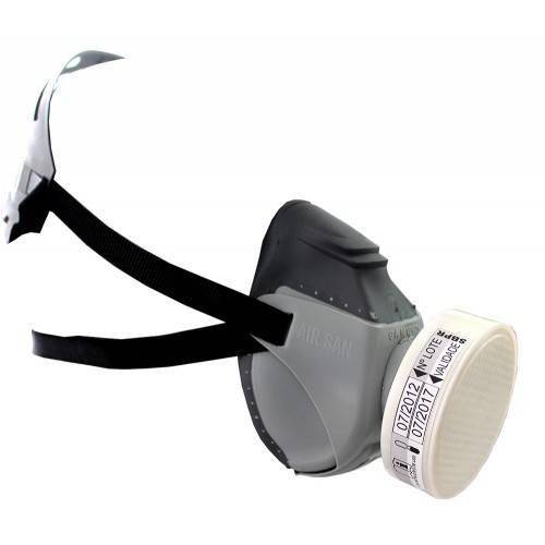 Respirador Máscara Semi Facial Air San com Filtro 400 A1