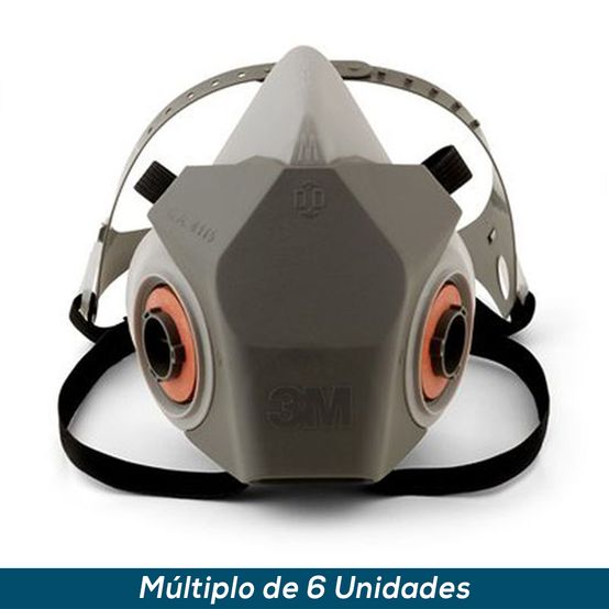 Respirador Reutilizável Semi Facial 3M 6100DD Pequeno