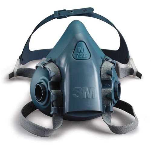 Respirador Semi-Facial 7502 Médio Silicone 3M