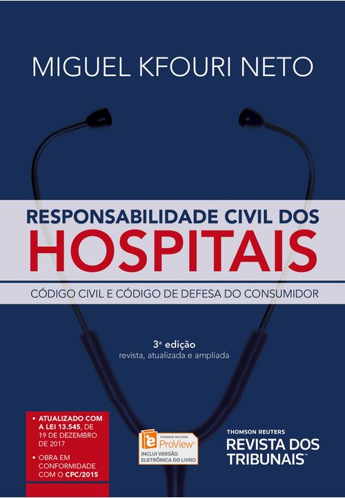 Responsabilidade Civil dos Hospitais - 3ª Edição