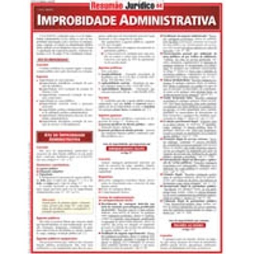 Resumao Juridico 44 - Improbidade Administrativa - Bafisa