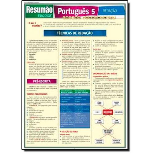 Resumão - Português - 5 - Redação