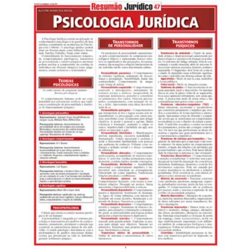 Resumao - Psicologia Juridica